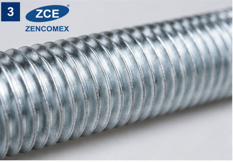 Chi tiết ren thanh ren mạ kẽm ZENCOMEX