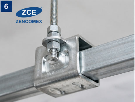 Thanh ren kết hợp thanh chống đa năng Unistrut ZENCOMEX