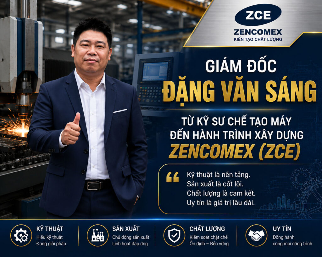 Giám đốc Đặng Văn Sáng ZENCOMEX ZCE