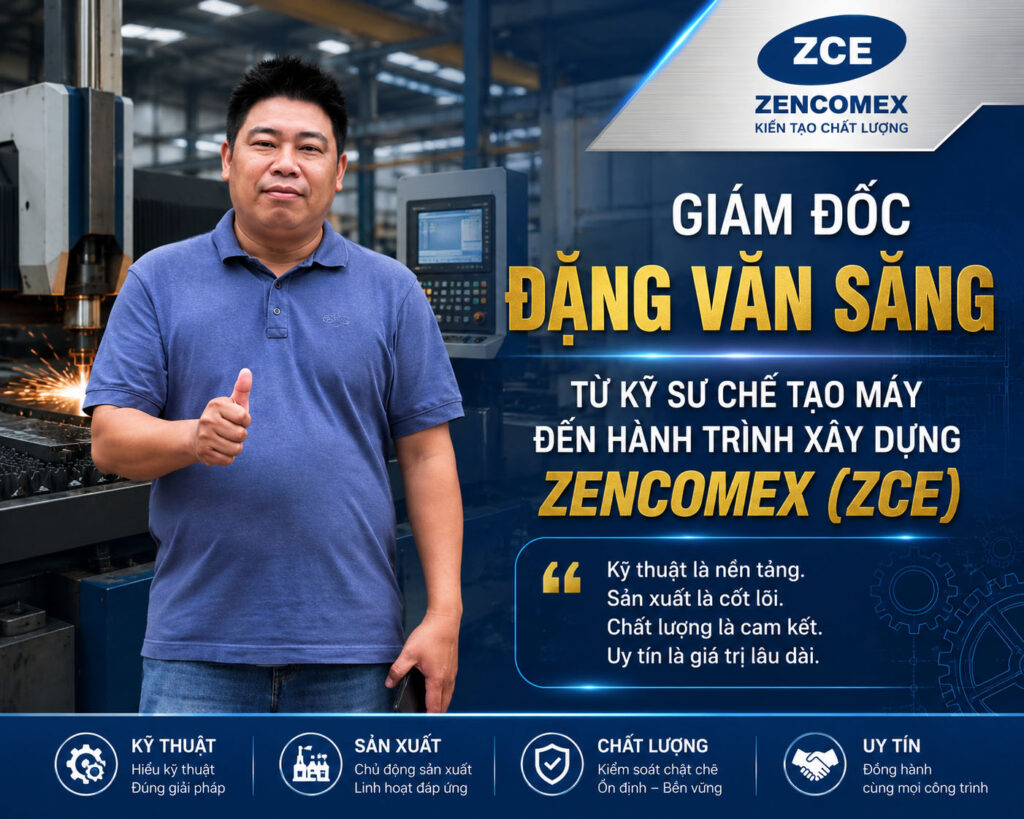 ZENCOMEX tiếp tục phát triển năng lực sản xuất và đồng hành cùng các công trình M&E.
