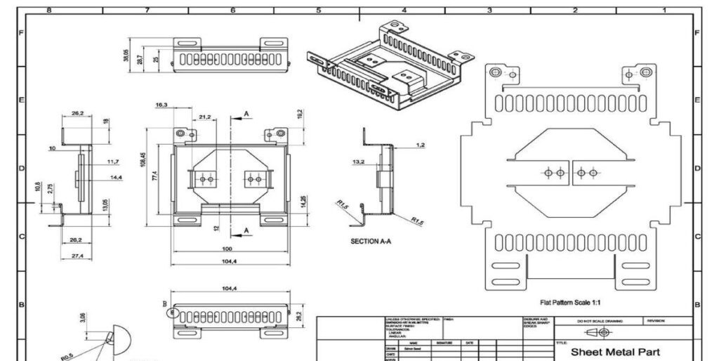 Gia công cơ khí theo bản vẽ và yêu cầu kỹ thuật của khách hàng.