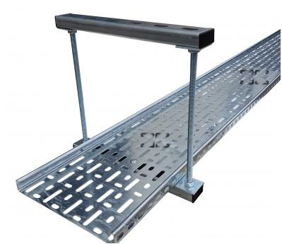Hệ treo thang máng cáp bằng thanh Unistrut và ty ren