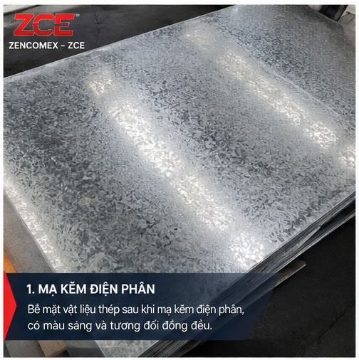 Quy trình mạ kẽm nhúng nóng cho thép