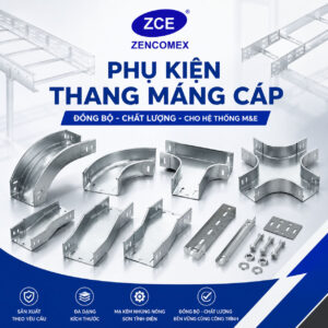 Phụ kiện thang máng cáp ZENCOMEX ZCE cho hệ thống M&E