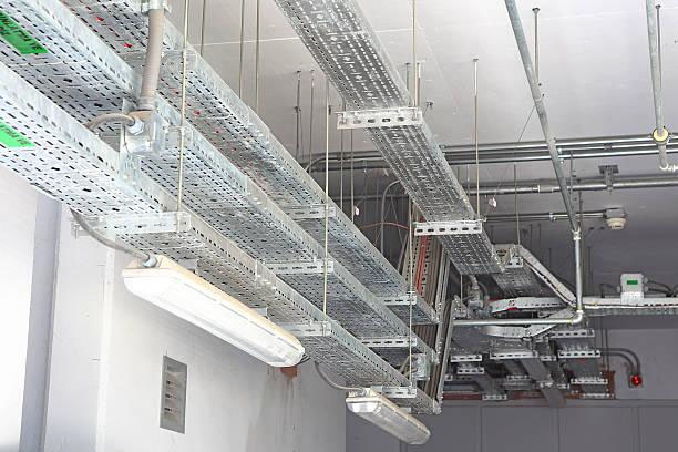 ải trọng hệ treo thang máng cáp trong công trình M&E