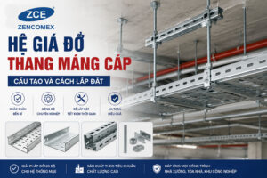 Giá đỡ thang máng cáp cho hệ thống M&E