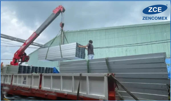 ZENCOMEX (ZCE) sản xuất thang máng cáp phục vụ các công trình M&E và công nghiệp.