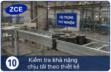 kiểm tra khả năng chịu tải máng cáp