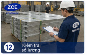 kiem tra số lượng thang máng cáp truoc khi xuất xưởng